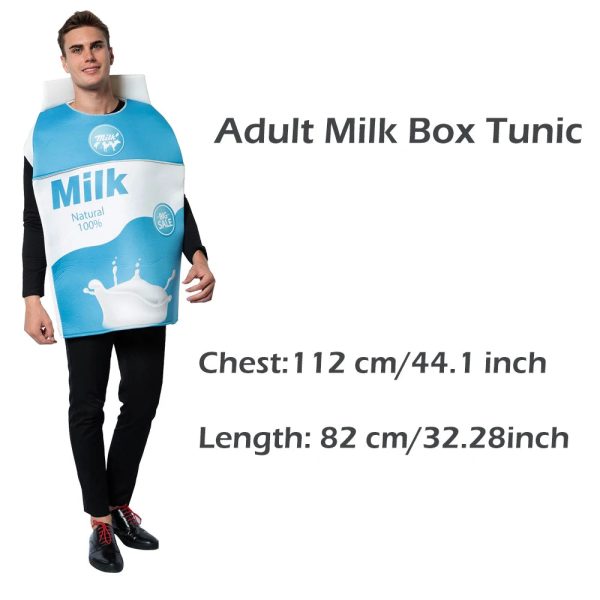 Eraspooky Funny Food Milk Cookies Cosplay Halloween Costumes For Adult Women Kids  Christmas Party Group Family Matching Outfits - Image 15