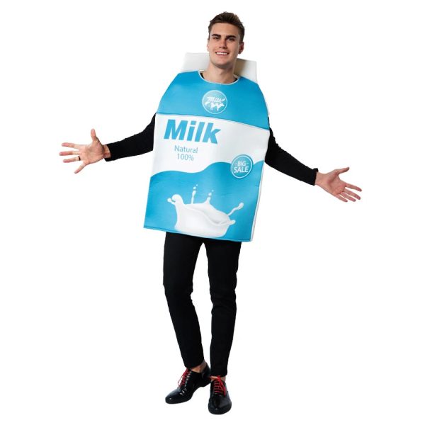 Eraspooky Funny Food Milk Cookies Cosplay Halloween Costumes For Adult Women Kids  Christmas Party Group Family Matching Outfits - Image 11
