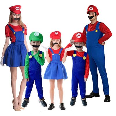 Family Matching Outfits Father Son Rompers Mom Daughter Dresses Funny Super Brother Bros Costumes For Carnival Halloween