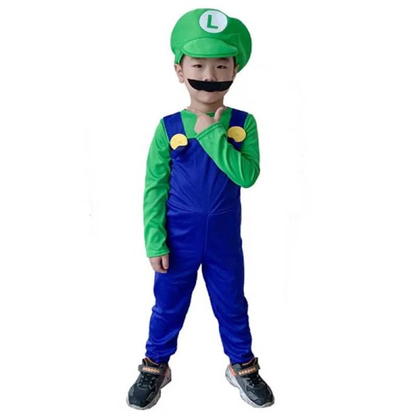 Family Matching Outfits Father Son Rompers Mom Daughter Dresses Funny Super Brother Bros Costumes For Carnival Halloween - Image 5