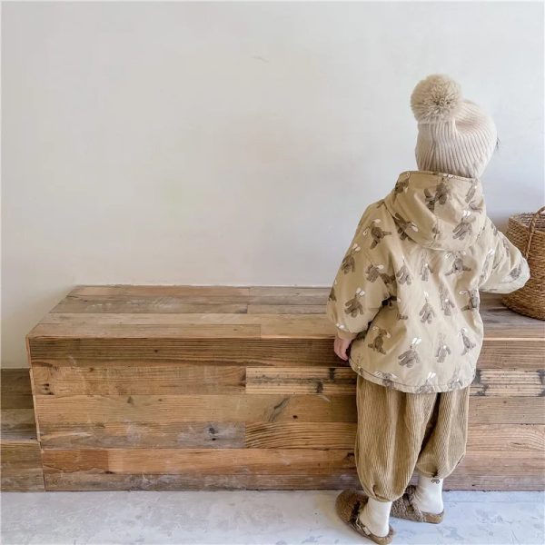 Girl Boy Jacket Warm Winter Kids Thick Padded Coat With Hood Korean Baby Clothing Children From 1 To 7 Years Outerwear Cartoon - Image 27