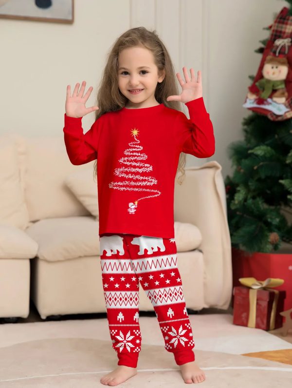 2024 Christmas Pajamas Baby Mother Kids Daughter Mommy Family Set Xmas Pjs Long Sleeve Sleepwear Matching Outfits - Image 15
