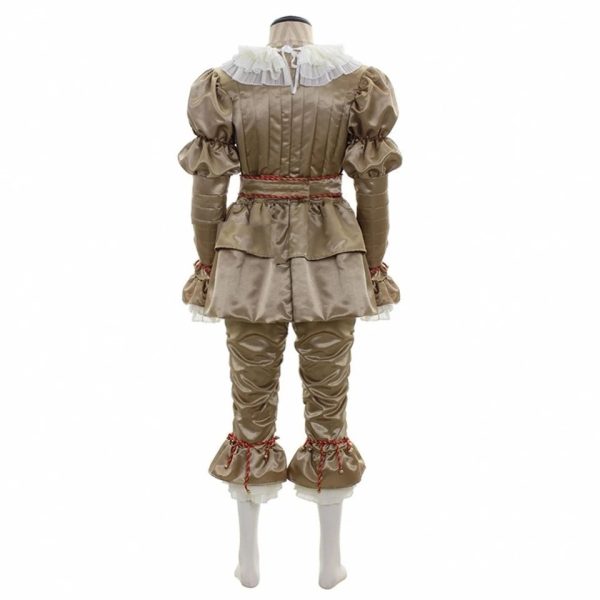 Halloween Cosplay Pennywise Costume Men Women Children Boy Girl Family Matching Stephen It Resurrection Night Clown Clothing Set - Image 22