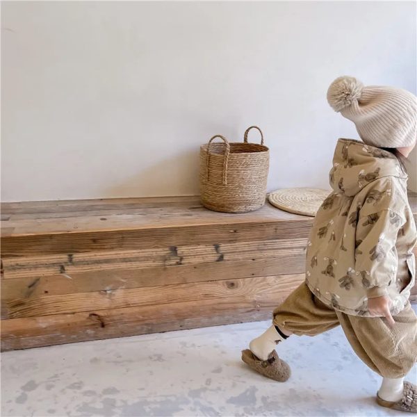Girl Boy Jacket Warm Winter Kids Thick Padded Coat With Hood Korean Baby Clothing Children From 1 To 7 Years Outerwear Cartoon - Image 24