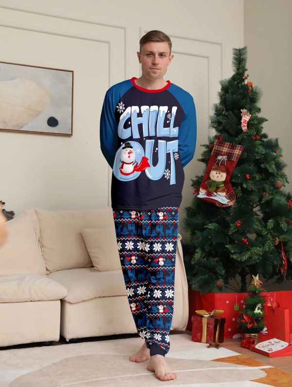 2024 NewCartoon Print Christmas Family Matching Pajamas Xmas Pjs Long Sleeve Father Mother Kids Couples Daddy Mommy Me Daughter - Image 10