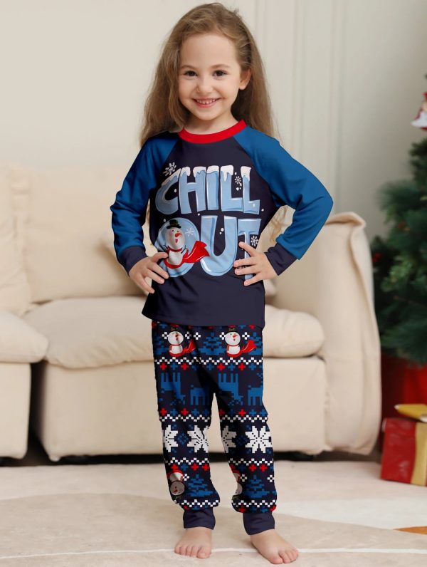 2024 NewCartoon Print Christmas Family Matching Pajamas Xmas Pjs Long Sleeve Father Mother Kids Couples Daddy Mommy Me Daughter - Image 23
