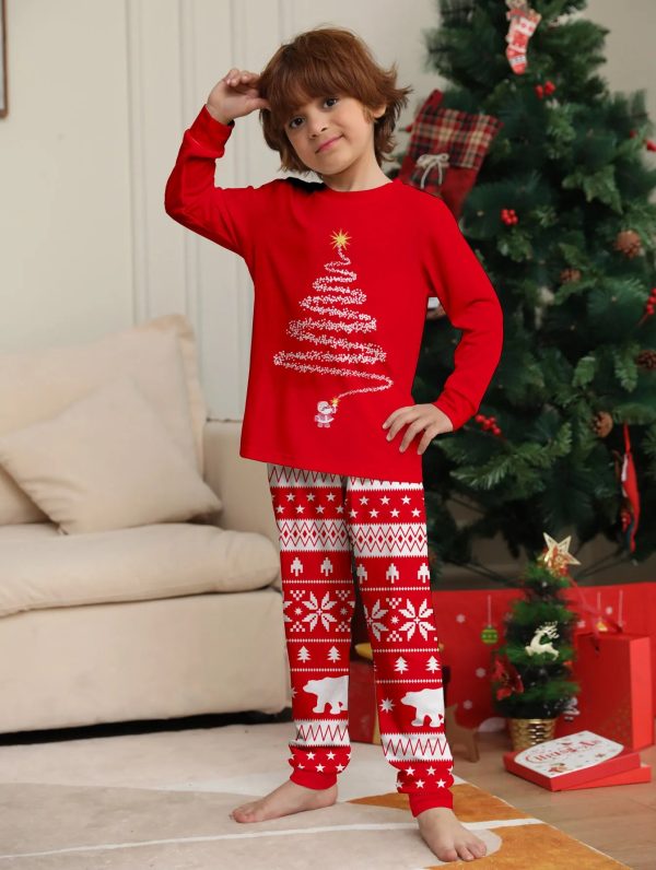 2024 Christmas Pajamas Baby Mother Kids Daughter Mommy Family Set Xmas Pjs Long Sleeve Sleepwear Matching Outfits - Image 4