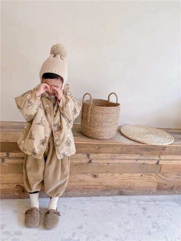 Girl Boy Jacket Warm Winter Kids Thick Padded Coat With Hood Korean Baby Clothing Children From 1 To 7 Years Outerwear Cartoon - Image 34
