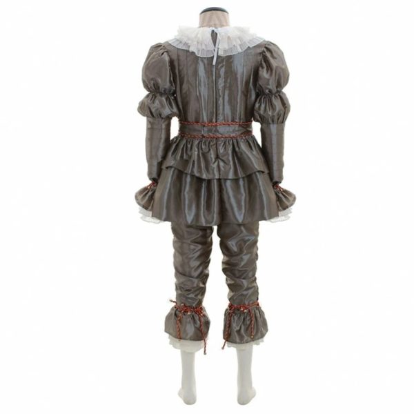 Halloween Cosplay Pennywise Costume Men Women Children Boy Girl Family Matching Stephen It Resurrection Night Clown Clothing Set - Image 16