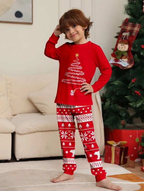 2024 Christmas Pajamas Baby Mother Kids Daughter Mommy Family Set Xmas Pjs Long Sleeve Sleepwear Matching Outfits - Image 17