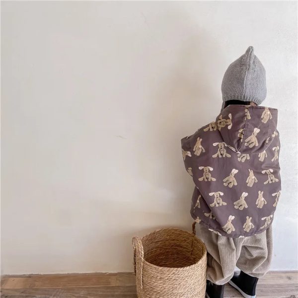 Girl Boy Jacket Warm Winter Kids Thick Padded Coat With Hood Korean Baby Clothing Children From 1 To 7 Years Outerwear Cartoon - Image 15
